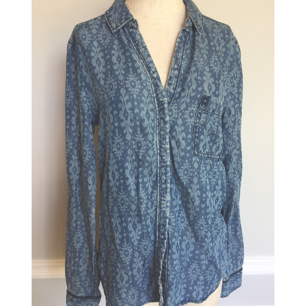 Anthropologie Holding Horses Denim Shirt